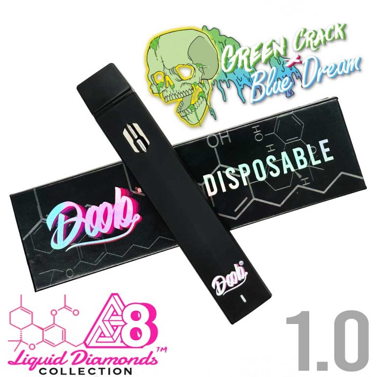 Doob® Δ8 THC Diamonds Rechargeable Disposable 1.0g (Green Crack x Blue Dream)