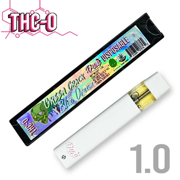 Doob® THC-O Rechargeable Disposable 1.0g (Green Crack x Blue Dream)