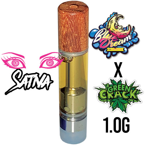 Doob® THC-O Cart 1g (Green Crack x Blue Dream)