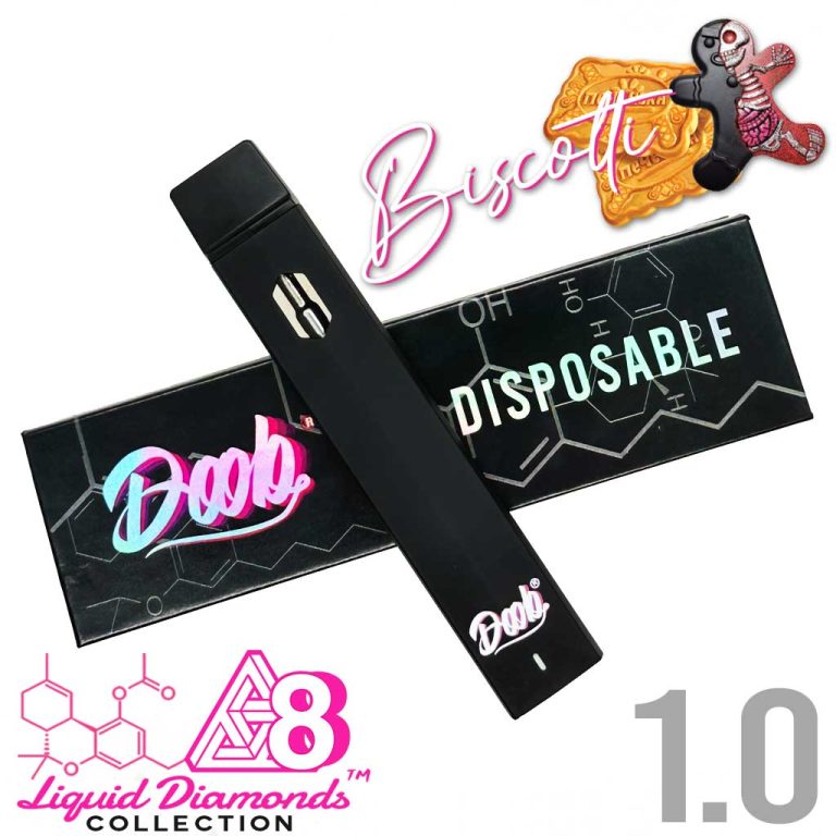 Doob® Δ8 THC Diamonds Rechargeable Disposable 1.0g (Biscotti)