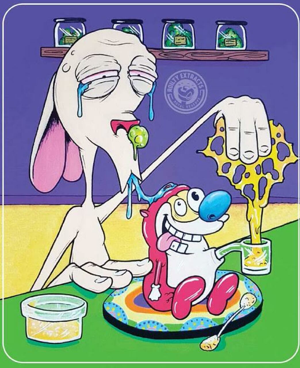 OD Ren and Stimpy Dabpad
