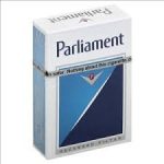 Parliament White Pack Box