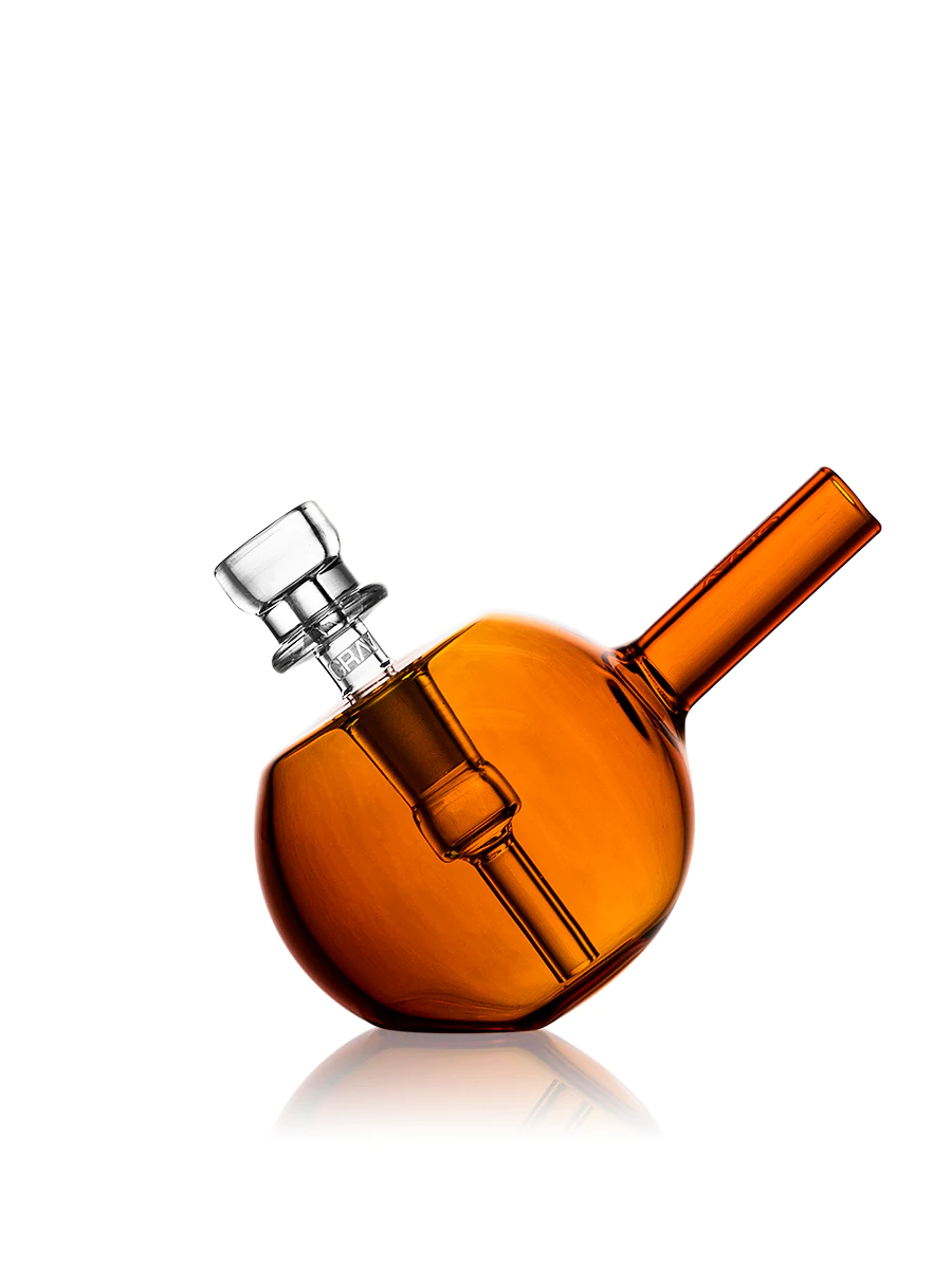 GRAV® Spherical Pocket Bubbler - Amber 3"