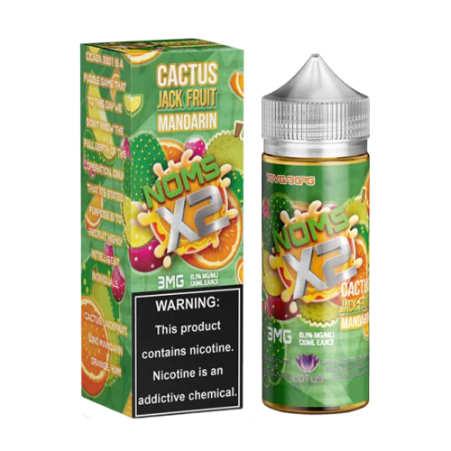 NOMS X2 E-Juice - Cactus Jackfruit Mandarin -120ml - 3mg
