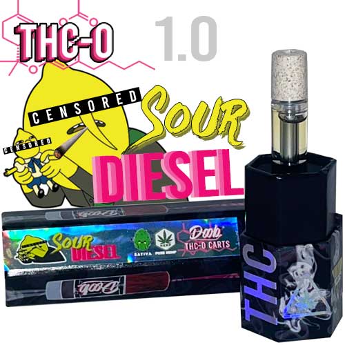 Doob® THC-O Cart 1g (Sour Diesel)