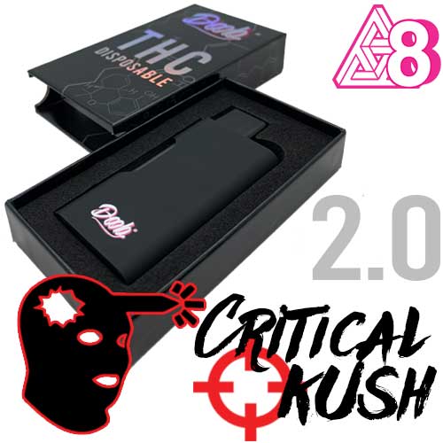 Doob® Δ8 THC Diamonds Rechargeable Disposable 2.0g (Critical Kush)