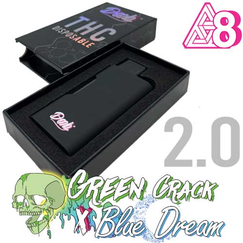 Doob® Δ8 THC Diamonds Rechargeable Disposable 2.0g (Green Crack x Blue Dream)