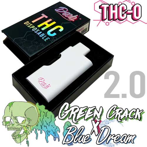 Doob® THC-O Rechargeable Disposable 2.0g (Green Crack x Blue Dream)