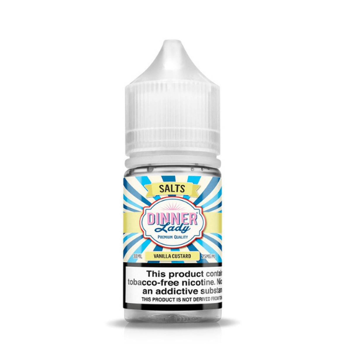 Dinner Lady Salts - Vanilla Custard - 30ml - 25mg