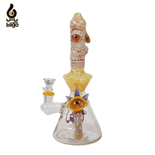 Lookah "Biigo" Beholder Eye Totem Waterpipe - 10"