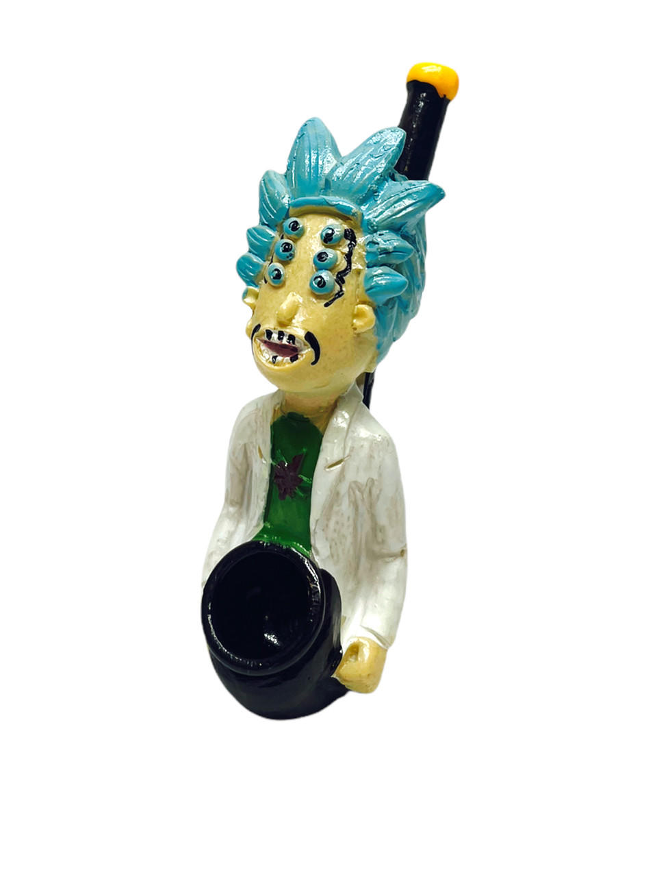 6-Eyed Rick Handpipe - 4"
