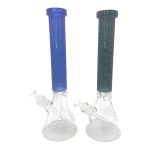 Phoenix Star Carved Beaker Waterpipe - 16”