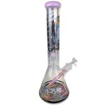 Cheech® Unicorn Decal Beaker Waterpipe - 16"