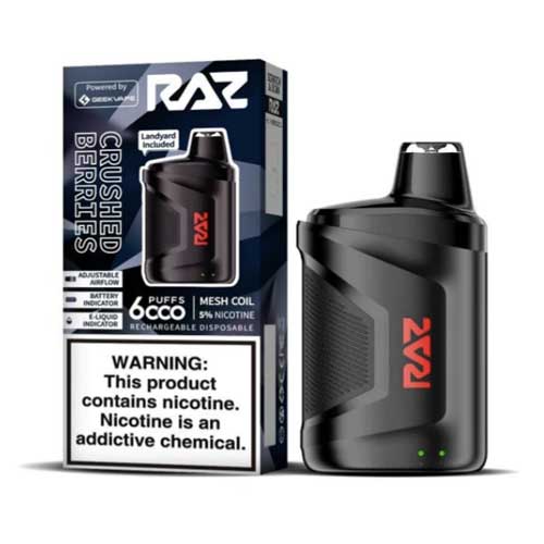 RAZ by GeekVape - Crushed Berries (6000 puffs)