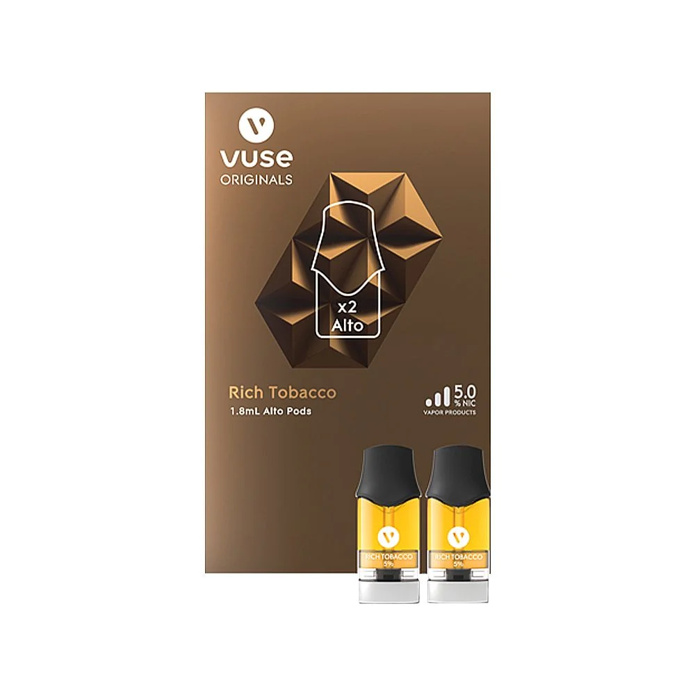 Vuse Alto Pods 5% - Rich Tobacoo (2ct)