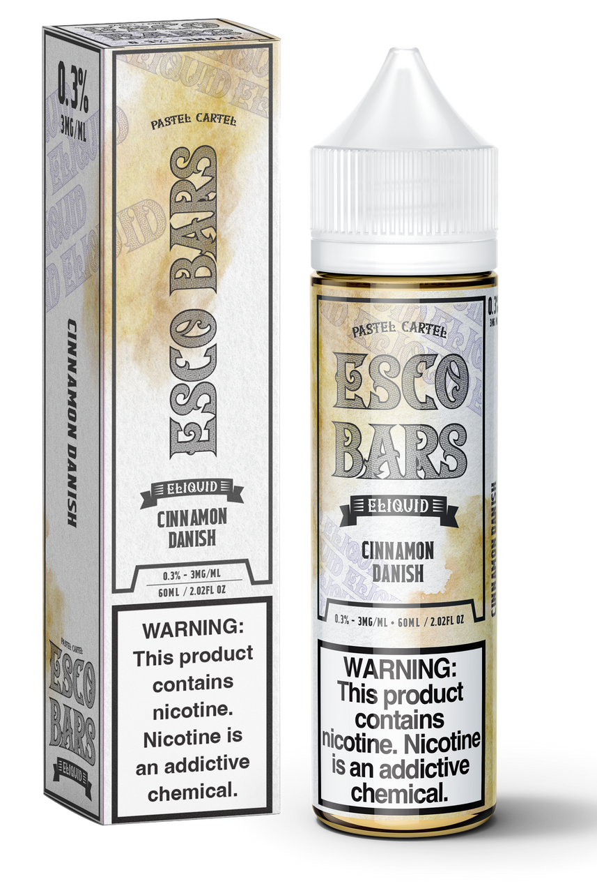 Esco Bars E-Juice - Cinnamon Danish - 60ml - 6mg