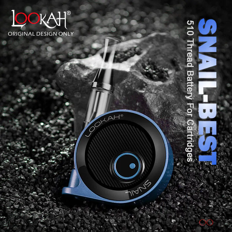 Lookah Snail 2.0 Cartridge Battery - Blue