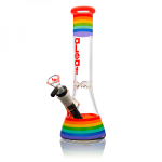 Aleaf Pride Collection Beaker Waterpipe - 10” 10 in aleaf r pride collection beaker glass water pipe 3479 600x600 0