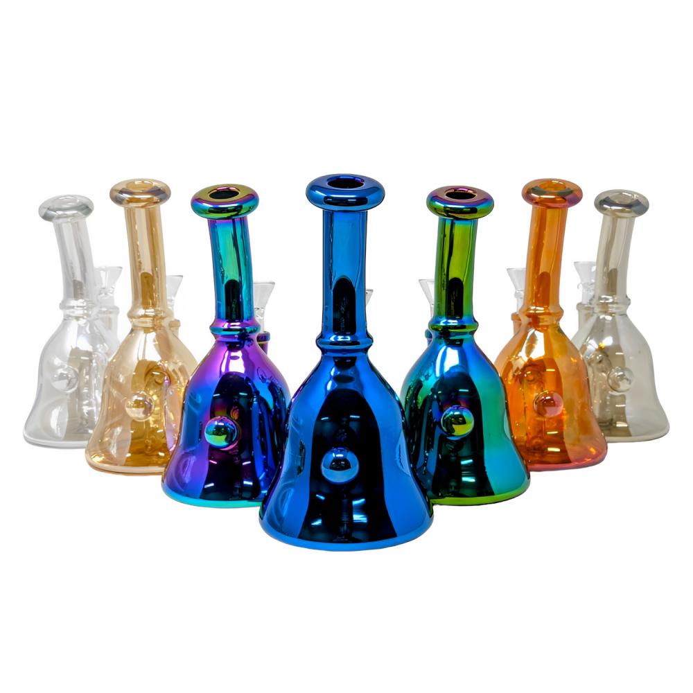 ELECTRO PLATED MINI WATERPIPE 6 2