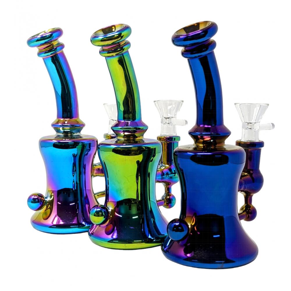 ELECTRO PLATED MINI WATERPIPE 6