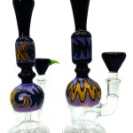 METRIX MINI PERC SWIRL WATERPIPE 8