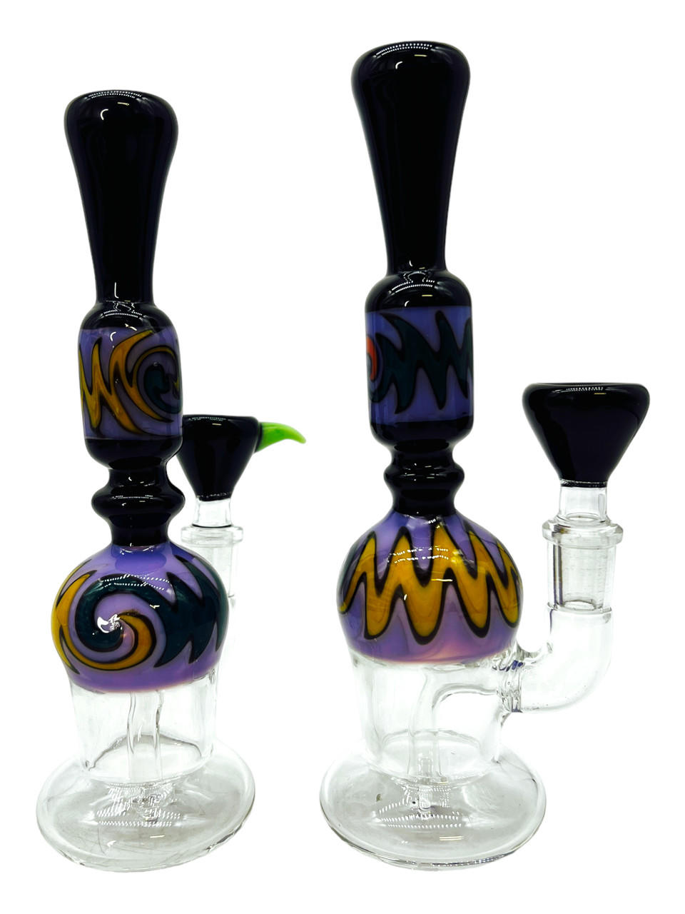 METRIX MINI PERC SWIRL WATERPIPE 8