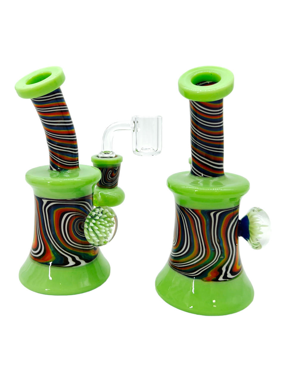METRIX MINI SWIRL BODY WATERPIPE 6