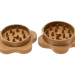 Raw 2pc Grinder - 2.5" - Made From Bio-Degradable Hemp RAW Gripper Grinder Apart