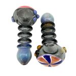 black tubing triple ring handpipe 4