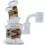 Wigwag Mini Waterpipe - 5" wigwag