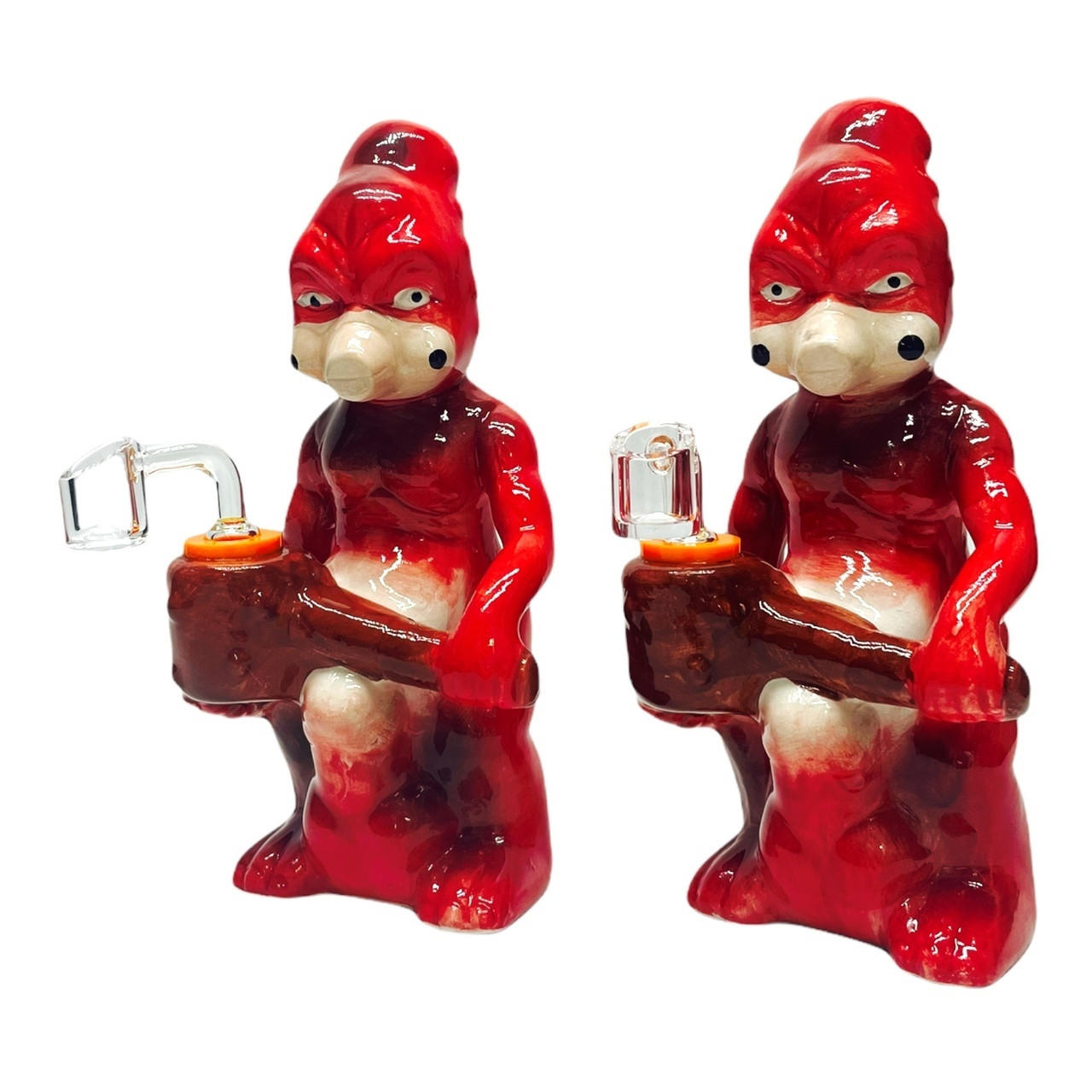 CERAMIC GORILLA WATERPIPE 8