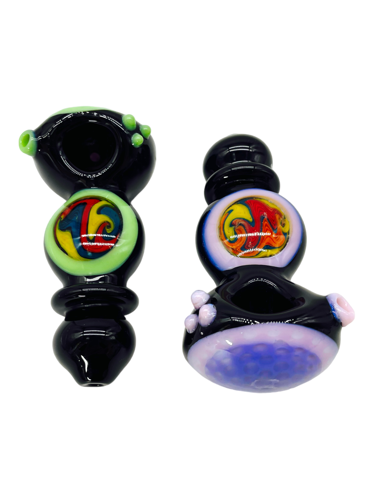 DOUBLE SLIME HONEYCOMB HANDPIPE 5