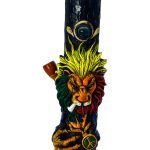 Hand Crafted Rasta Scar Waterpipe - 12" HAND CRAFTED WATERPIPE 12 RASTA SCAR