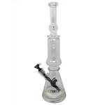 On Point Glass Crystal Series - Matrix Perc with Matching Dicro Downstem and Bowl Waterpipe - 18" HIGH POINT GLASS CRYSTAL SERIES MATRIX PERC MATCHING DICRO DOWNSTEM BOWL SET 18