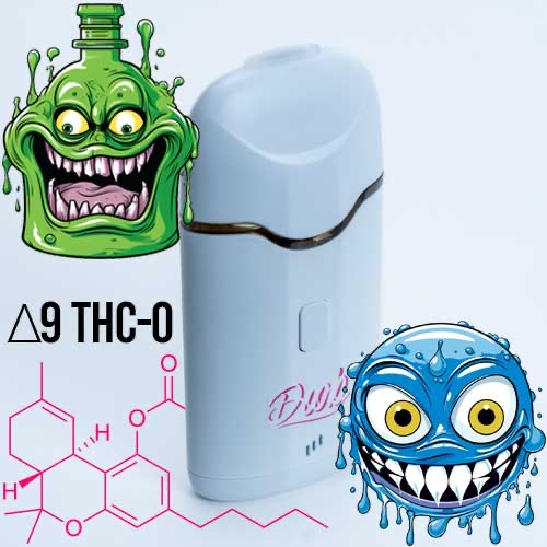 Doob® THC-O Rechargeable Disposable 3.0g (Green Crack x Blue Dream) IMG 9354